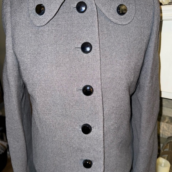 Adele Simpson 1950-1960 ladies dress suit with jacket and belt says Sz 10 - Picture 3 of 16